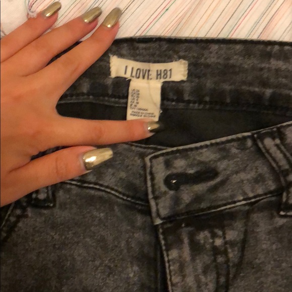 Forever 21 Acid Wash Jeggings - Picture 6 of 7